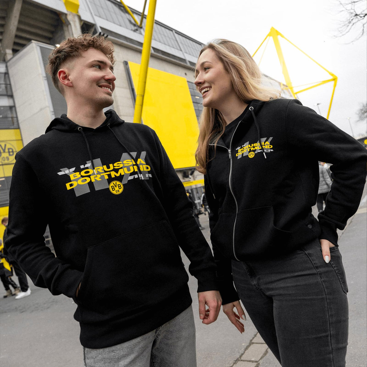 Borussia Dortmund Unisex BVB Matchday I Sweatjacke-Offizielle