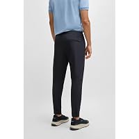 Pantalon BOSS T-Flex bleu foncé 402