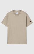T-Shirt Homme Avec Petit Logo C Brodé Icons Gris Chaud