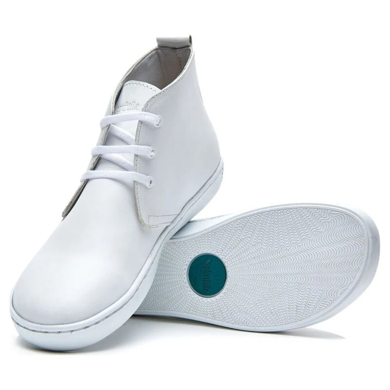 Bottes decontractees pour femme (COMFORTFUSSE BLANC)