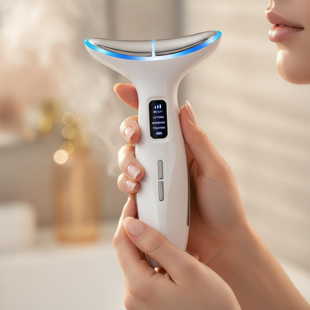 LED-Massagegerät Lifestyle Beauty Shot