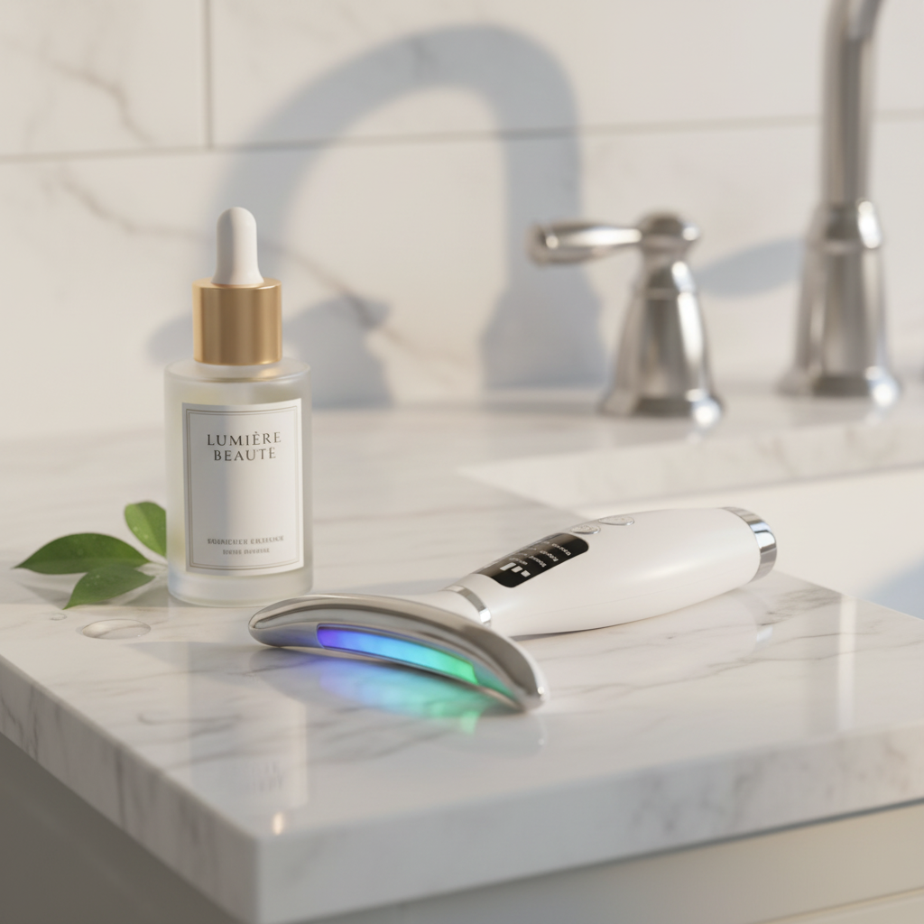 LED-Massagegerät 7-in-1 Lifestyle Beauty Shot